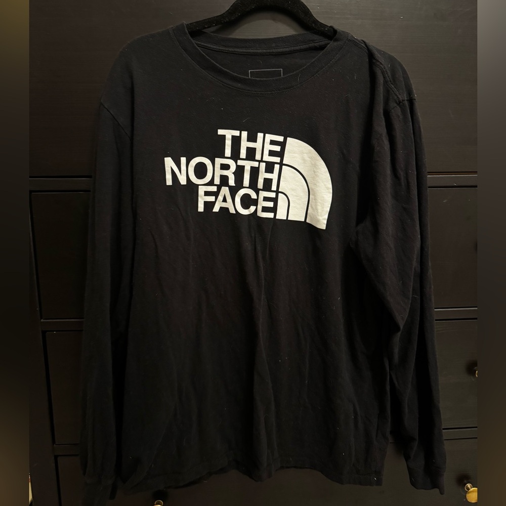 The North Face Black Long Sleeve Tee